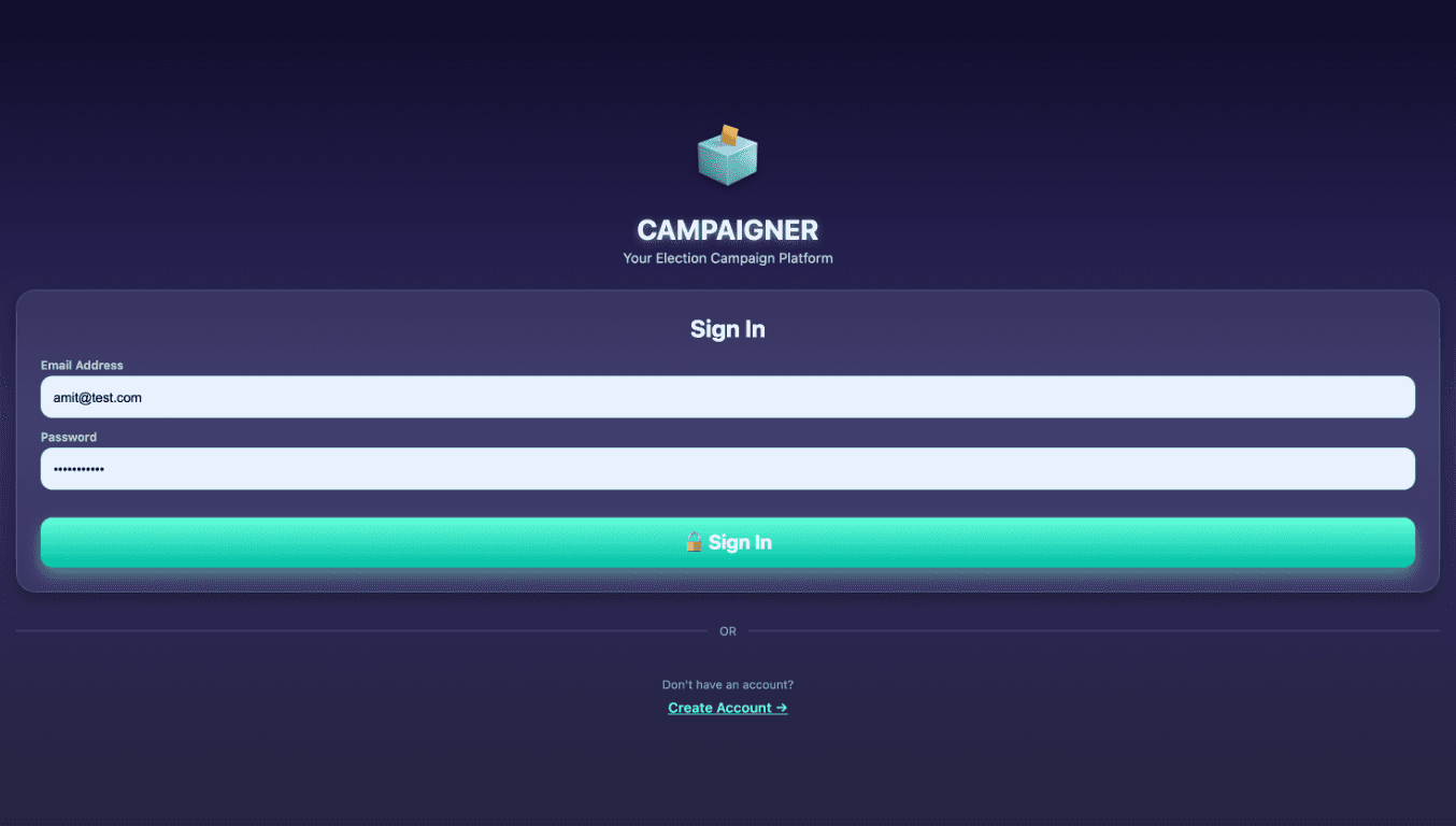 Election Prediction Platform